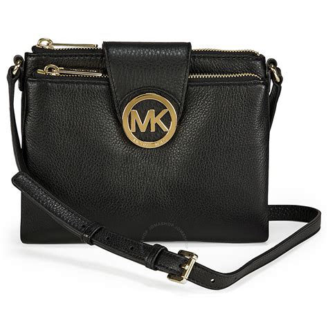 michael kors fulton carryall wallet black|michael kors fulton crossbody bag.